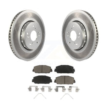 Load image into Gallery viewer, Front Coated Disc Brake Rotors And Ceramic Pads Kit For Acura RDX ILX