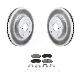 [Front] 2016-2019 Subaru Legacy 2.5L Premium Coated Rotors & Ceramic Pads Brake Kit For Max Braking
