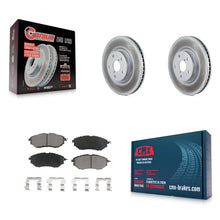 Load image into Gallery viewer, Front Coat Brake Rotors Ceramic Pad Kit For Subaru Outback Legacy WRX Tribeca B9