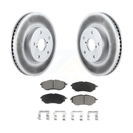 [Front] 2015 Subaru Legacy 2.5L Premium Coated Rotors & Ceramic Pads Brake Kit For Max Braking