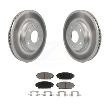 Load image into Gallery viewer, Front Coated Disc Brake Rotors And Ceramic Pads Kit For Mazda 3 CX-3 Sport