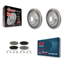 Load image into Gallery viewer, Front Coated Disc Brake Rotors And Ceramic Pads Kit For Mazda 3 CX-3 Sport