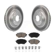 Load image into Gallery viewer, Front Coated Disc Brake Rotors And Ceramic Pads Kit For Mazda 3 Sport 2.5L