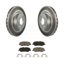 Load image into Gallery viewer, Front Coated Brake Rotor Ceramic Pad Kit For Land Rover Range Sport Supercharged