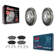 Load image into Gallery viewer, Front Coated Disc Brake Rotors And Ceramic Pads Kit For Toyota Echo MR2 Spyder