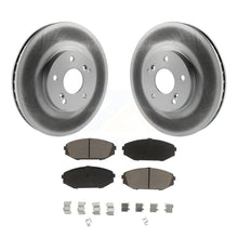 Charger l&#39;image dans la galerie, Front Coated Disc Brake Rotors And Ceramic Pads Kit For Honda Odyssey Acura MDX