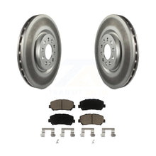 Charger l&#39;image dans la galerie, Front Coated Disc Brake Rotors And Ceramic Pads Kit For Jeep Cherokee