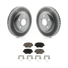 Load image into Gallery viewer, Front Coated Disc Brake Rotors And Ceramic Pads Kit For Lexus IS250