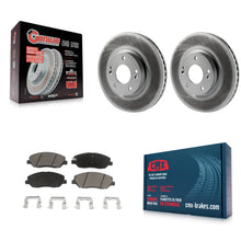 Load image into Gallery viewer, [Front] 2007-2009 Hyundai Santa Fe Premium Coated Rotors &amp; Ceramic Pads Brake Kit For Max Braking