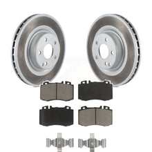 Charger l&#39;image dans la galerie, Front Coat Disc Brake Rotor Ceramic Pad Kit For Mercedes-Benz CLS550 CLS500 E550