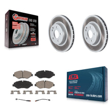 Load image into Gallery viewer, [Front] 2016-2020 Mercedes-Benz Metris Premium Coated Rotors &amp; Ceramic Pads Brake Kit For Max Braking