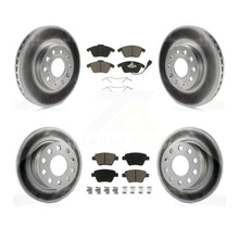 Load image into Gallery viewer, [Front+Rear] 2013 Volkswagen Beetle 2.5L Premium Coated Rotors &amp; Ceramic Pads Brake Kit For Max Braking