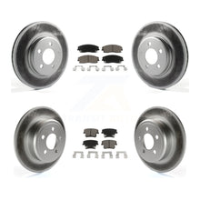 Charger l'image dans la galerie, Front Rear Coat Disc Brake Rotors Ceramic Pad Kit For Dodge Charger Chrysler 300