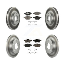 Load image into Gallery viewer, [Front+Rear] 2004-2005 Mazda 3 2.0L Premium Coated Rotors &amp; Ceramic Pads Brake Kit For Max Braking