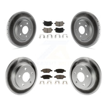 Charger l'image dans la galerie, Front Rear Coat Brake Rotors Ceramic Pad Kit For Chevrolet Cobalt Saturn Ion HHR