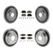 Load image into Gallery viewer, Front Rear Coat Brake Rotor Ceramic Pad Kit For Chevrolet Malibu Pontiac G6 Aura