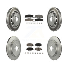 Charger l'image dans la galerie, Front Rear Coat Brake Rotor Ceramic Pad Kit For Ford Explorer Police Interceptor