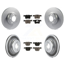Charger l'image dans la galerie, Front Rear Coat Disc Brake Rotors Ceramic Pad Kit For BMW 428i Gran Coupe xDrive