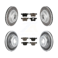 Load image into Gallery viewer, Front Rear Coated Brake Rotor &amp; Ceramic Pad Kit For BMW 435i 335i xDrive GT Gran