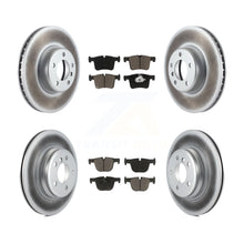 Load image into Gallery viewer, Front Rear Coated Brake Rotor &amp; Ceramic Pad Kit For BMW 435i 335i xDrive GT Gran