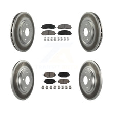 Charger l'image dans la galerie, Front Rear Coat Brake Rotor Ceramic Pad Kit For Dodge Grand Caravan Journey Town
