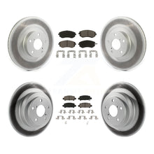 Charger l'image dans la galerie, [Front+Rear] 05-06 Subaru Baja Turbocharged Premium Coated Rotors &amp; Ceramic Pads Brake Kit For Max Braking