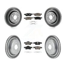 Load image into Gallery viewer, Front Rear Coat Disc Brake Rotor Ceramic Pad Kit For Dodge Durango Jeep Grand WK