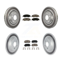 Load image into Gallery viewer, [Front+Rear] 2018-2023 Honda Odyssey Premium Coated Rotors &amp; Ceramic Pads Brake Kit For Max Braking