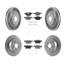 Load image into Gallery viewer, Front Rear Coated Disc Brake Rotors And Ceramic Pads Kit For Ford Escape