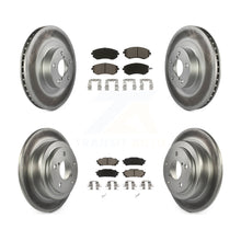 Charger l'image dans la galerie, Front Rear Coated Brake Rotor &amp; Ceramic Pad Kit For Subaru Forester Impreza Saab