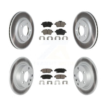 Charger l'image dans la galerie, Front Rear Coated Brake Rotor Ceramic Pad Kit For Mini Cooper Countryman Paceman