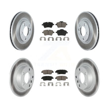 Charger l'image dans la galerie, Front Rear Coated Brake Rotor Ceramic Pad Kit For Mini Cooper Countryman Paceman