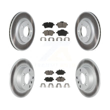 Charger l'image dans la galerie, Front Rear Coated Brake Rotor Ceramic Pad Kit For Mini Cooper Countryman Paceman