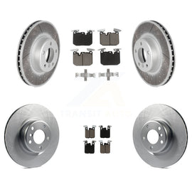 Front Rear Coat Brake Rotors Ceramic Pad Kit For BMW 428i 228i xDrive Gran Coupe