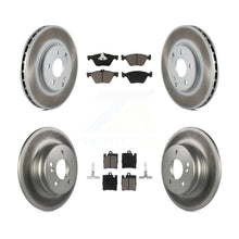 Charger l'image dans la galerie, Front Rear Coated Brake Rotor Ceramic Pad Kit For Mercedes-Benz E320 CLK320 E430