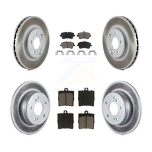 Load image into Gallery viewer, Front Rear Coat Disc Brake Rotor Ceramic Pad Kit For Mercedes-Benz SLK280 SLK300