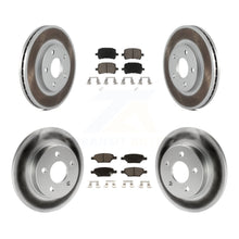 Load image into Gallery viewer, Front Rear Coat Disc Brake Rotor Ceramic Pad Kit For Chevrolet Malibu Pontiac G6