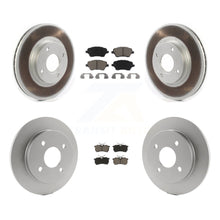 Charger l&#39;image dans la galerie, [Front+Rear] 2014-2019 Ford Fiesta ST Premium Coated Rotors &amp; Ceramic Pads Brake Kit For Max Braking