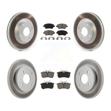 Charger l'image dans la galerie, [Front+Rear] 2014-2019 Ford Fiesta ST Premium Coated Rotors &amp; Ceramic Pads Brake Kit For Max Braking