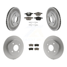 Load image into Gallery viewer, [Front+Rear] 2004 Ford Focus From 04 05 Premium Coated Rotors &amp; Ceramic Pads Brake Kit For Max Braking