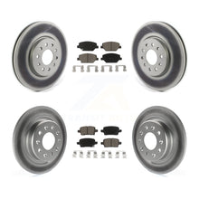 Load image into Gallery viewer, Front Rear Coated Brake Rotors Ceramic Pad Kit For Chevrolet Equinox GMC Terrain