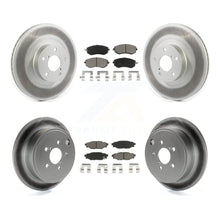 Charger l'image dans la galerie, Front Rear Coat Brake Rotors Ceramic Pad Kit For Subaru Impreza Outback Forester