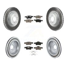 Charger l'image dans la galerie, Front Rear Coat Brake Rotors Ceramic Pad Kit For Mercedes-Benz ML350 GL450 GL550