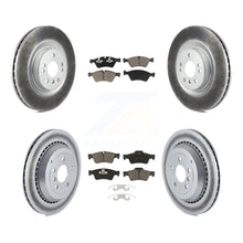 Load image into Gallery viewer, Front Rear Coat Brake Rotors Ceramic Pad Kit For Mercedes-Benz ML350 GL450 GL550