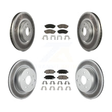 Charger l'image dans la galerie, Front Rear Coat Brake Rotor Ceramic Pad Kit For INFINITI G37 G35 M35 Nissan 350Z