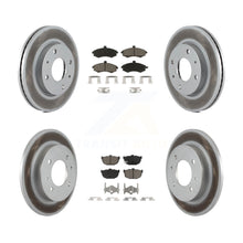 Load image into Gallery viewer, Front Rear Coat Brake Rotor Ceramic Pad Kit For Hyundai Elantra Disc rear brakes