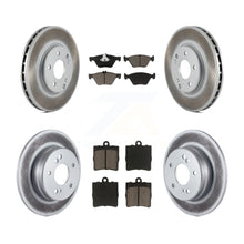 Charger l'image dans la galerie, Front Rear Coat Brake Rotor Ceramic Pad Kit For Chrysler Crossfire Mercedes-Benz
