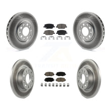Load image into Gallery viewer, Front Rear Coated Disc Brake Rotor &amp; Ceramic Pad Kit For Jeep Renegade Fiat 500X
