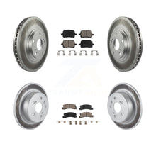 Load image into Gallery viewer, [Front+Rear] 1999-2001 Lexus RX300 AWD Premium Coated Rotors &amp; Ceramic Pads Brake Kit For Max Braking