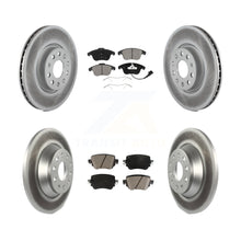 Charger l'image dans la galerie, [Front+Rear] 2016-2018 Audi Q3 Quattro Premium Coated Rotors &amp; Ceramic Pads Brake Kit For Max Braking